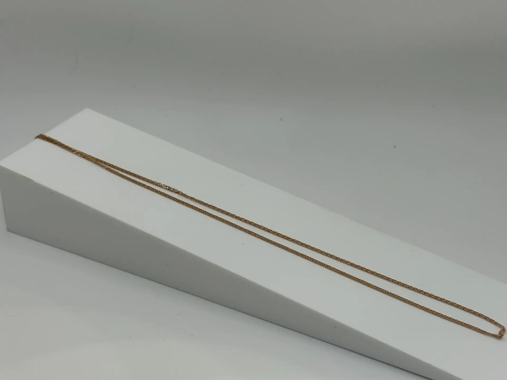 ЦЕПЬ ПОЛНОВЕСНАЯ Ромб двойной (Au 585)