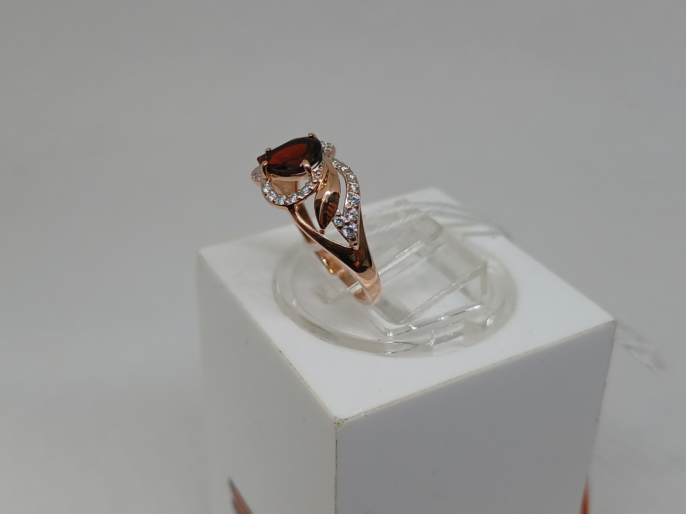 КОЛКМИ585 КОЛЬЦО С КАМНЯМИ (Au 585)