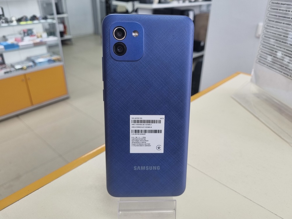 Смартфон Samsung Galaxy A03 4/64