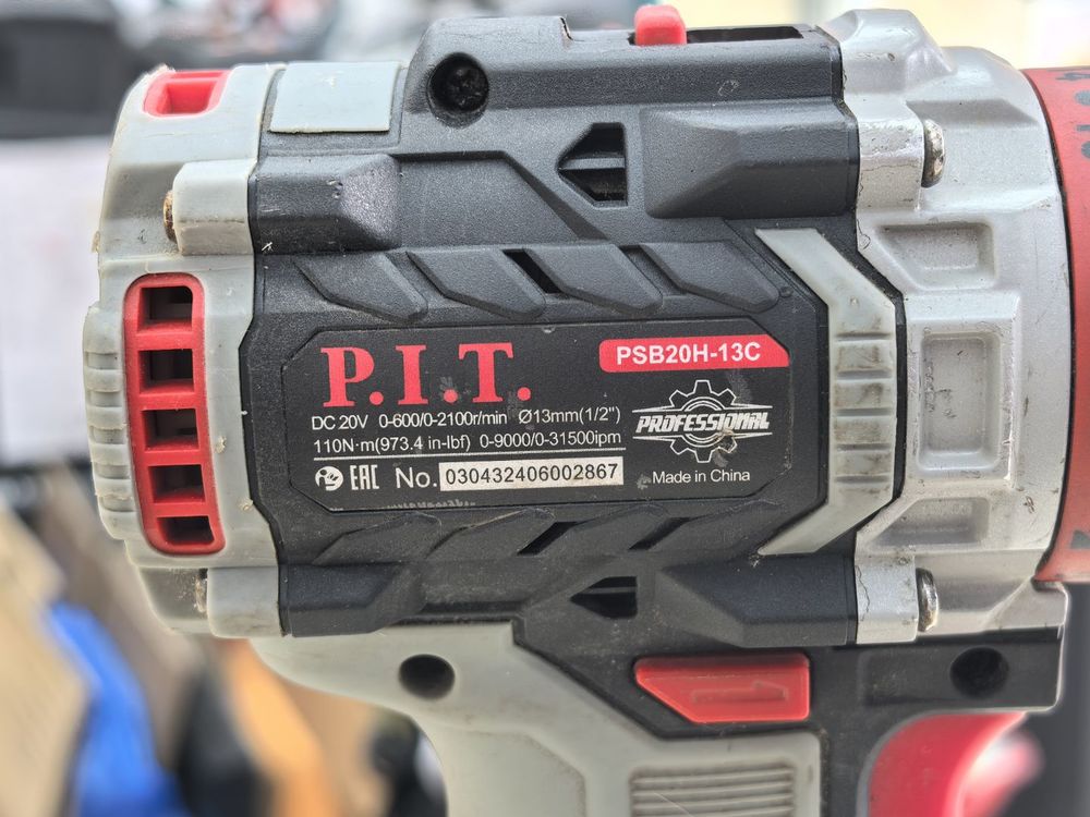Шуруповерт P.I.T. PSB20H-13C