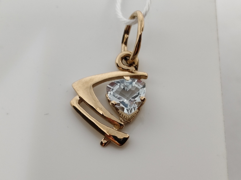 ПОДВЕСКА С КАМНЕМ (Au 585)