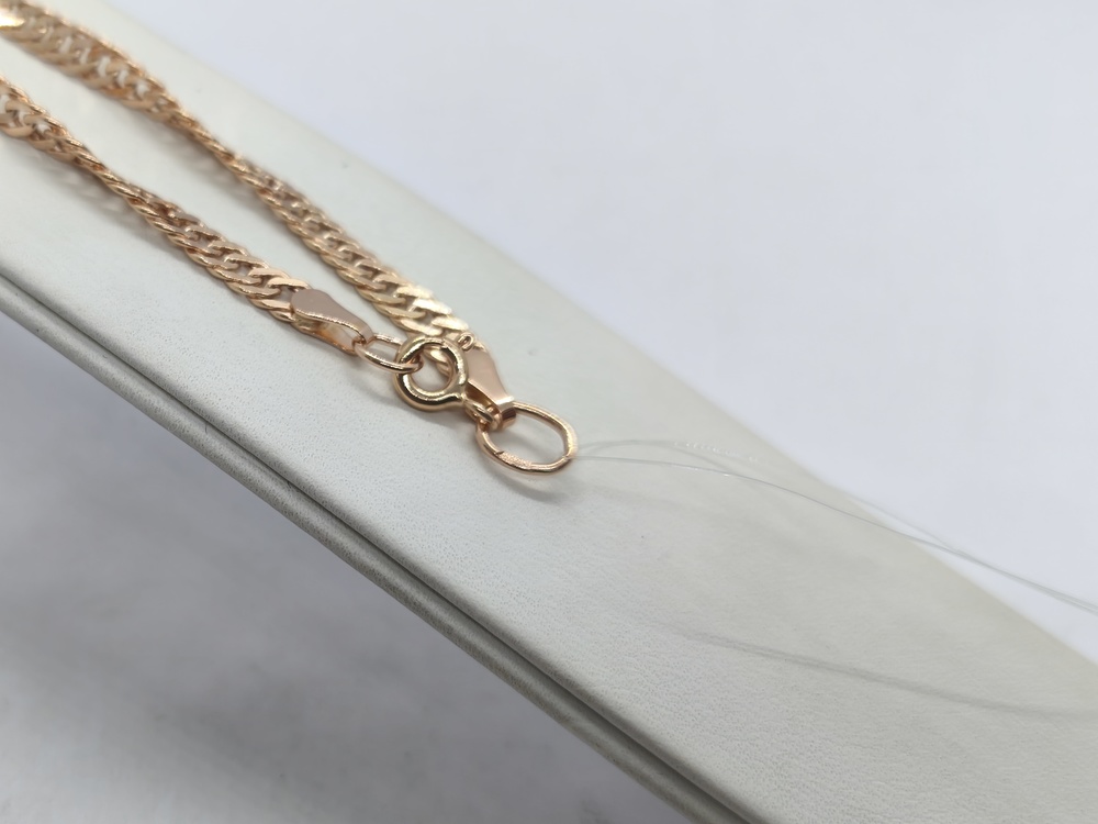 ЦЕПЬ ПУСТОТЕЛАЯ Сингапур (Au 585)