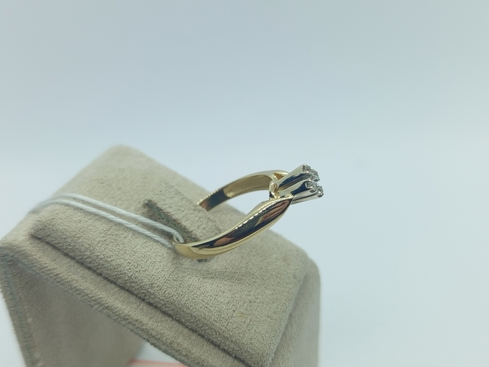 КОЛЬЦО БРИЛЛИАНТ Au 585