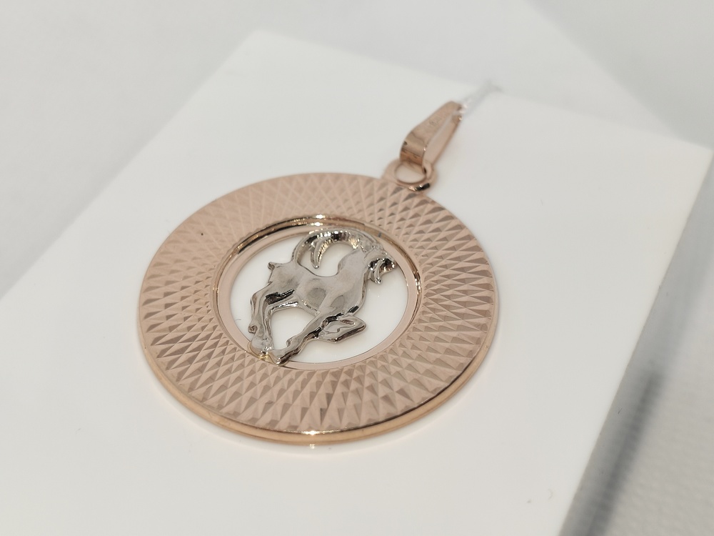 ПОДВЕСКА ЗНАК ЗОДИАКА КОЗЕРОГ (Au 585)