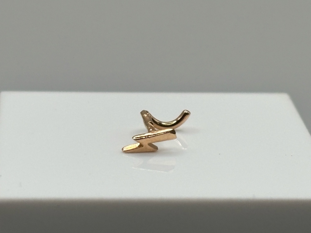 ПИРСИНГ В НОС без камня (Au 585)