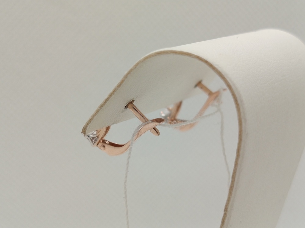 СЕРЬГИ С КАМНЯМИ (Au 585)