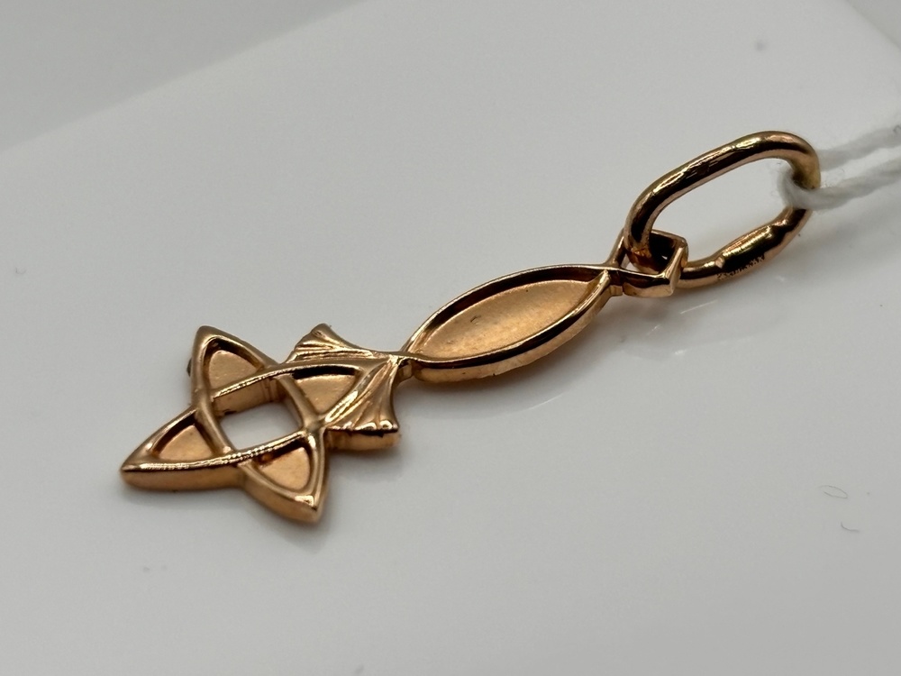 ПОДВЕСКА БЕЗ КАМНЯ Au 585