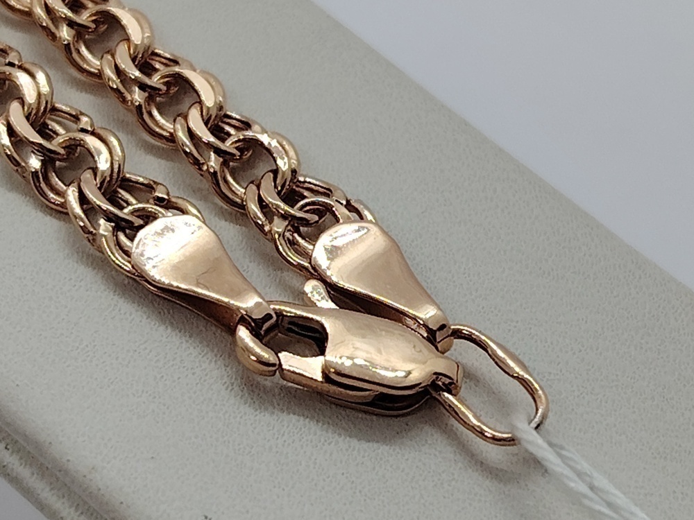 ЦПБС585 ЦЕПЬ ПУСТОТЕЛАЯ Бисмарк (Au 585)