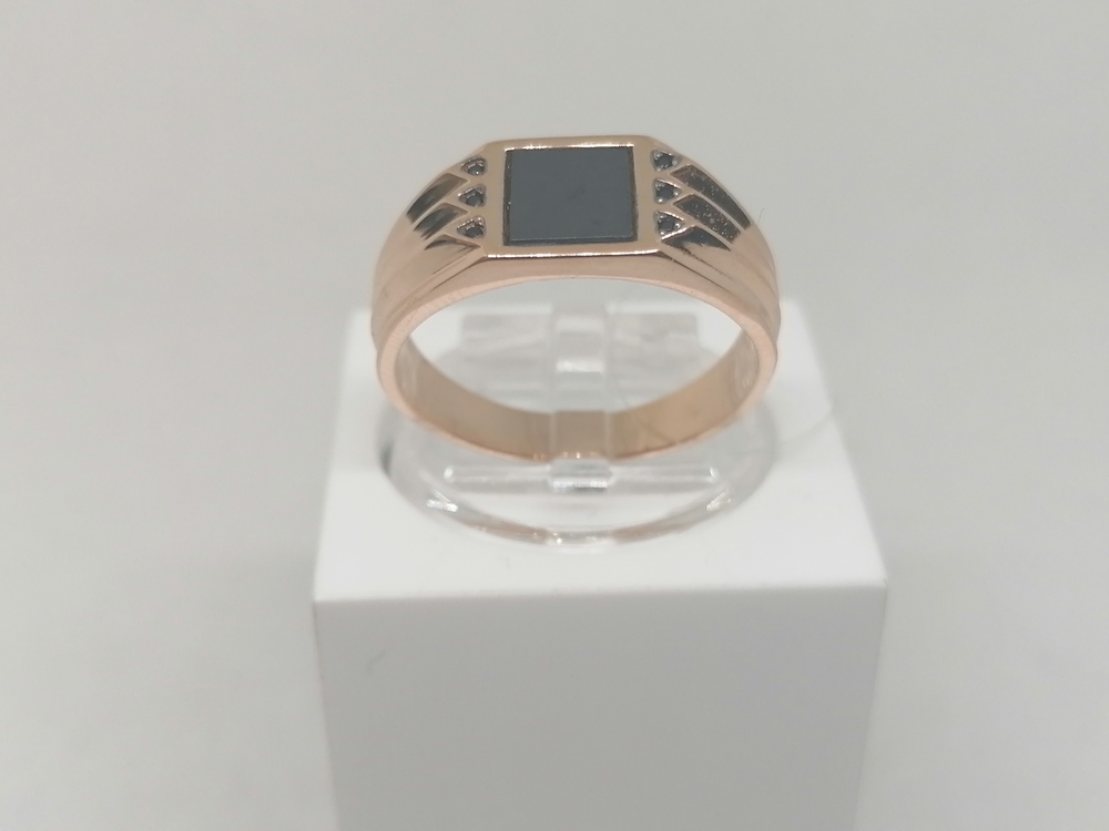 ПЕЧАТКА С КАМНЯМИ (Au 585)