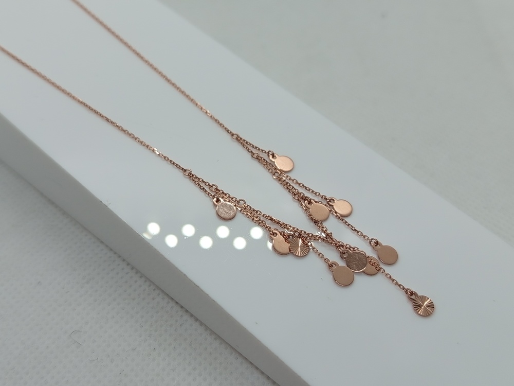 КОЛЬЕ ФАНТАЗИЯ без камня (Au 585)