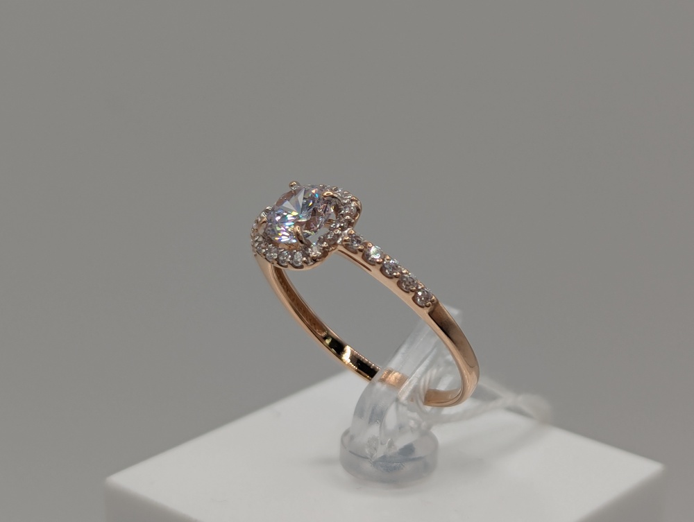 КОЛКМИ585 КОЛЬЦО С КАМНЯМИ (Au 585)