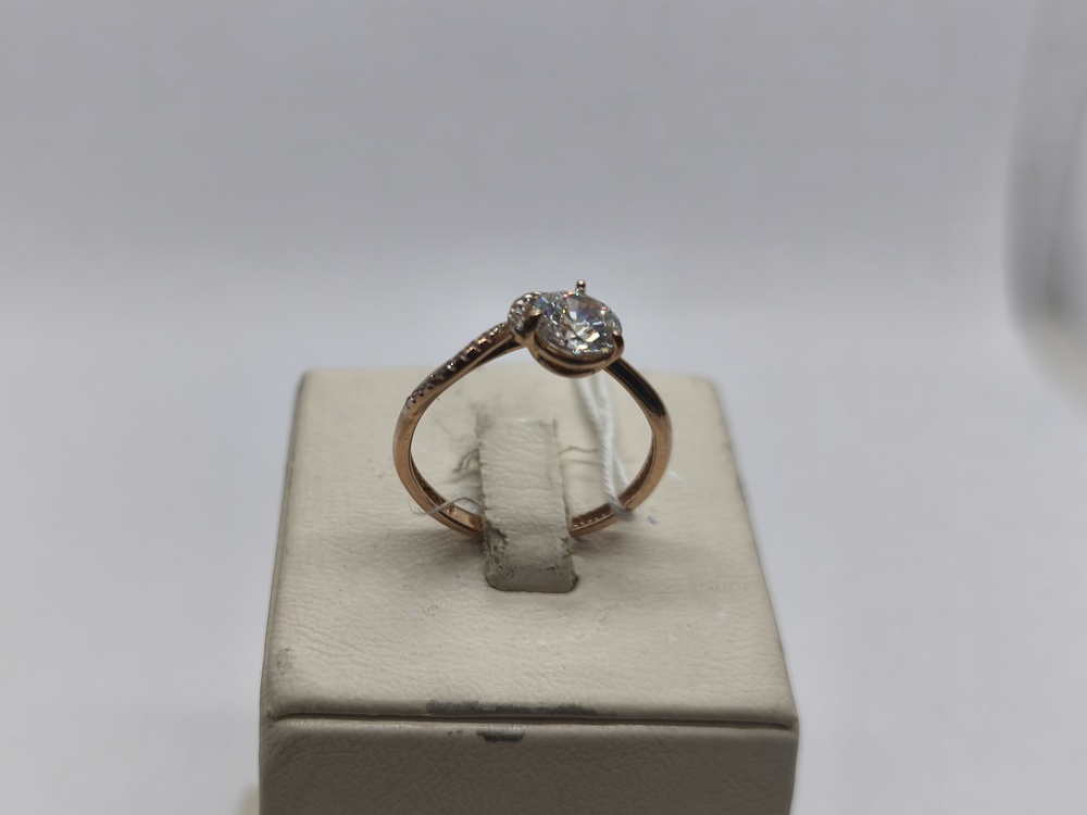 КОЛКМИ585 КОЛЬЦО С КАМНЯМИ (Au 585)