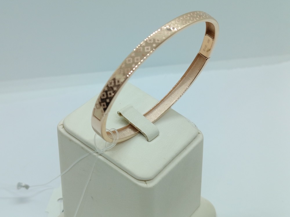 БРАСЛЕТ ЖЕСТКИЙ без камня (Au 585)