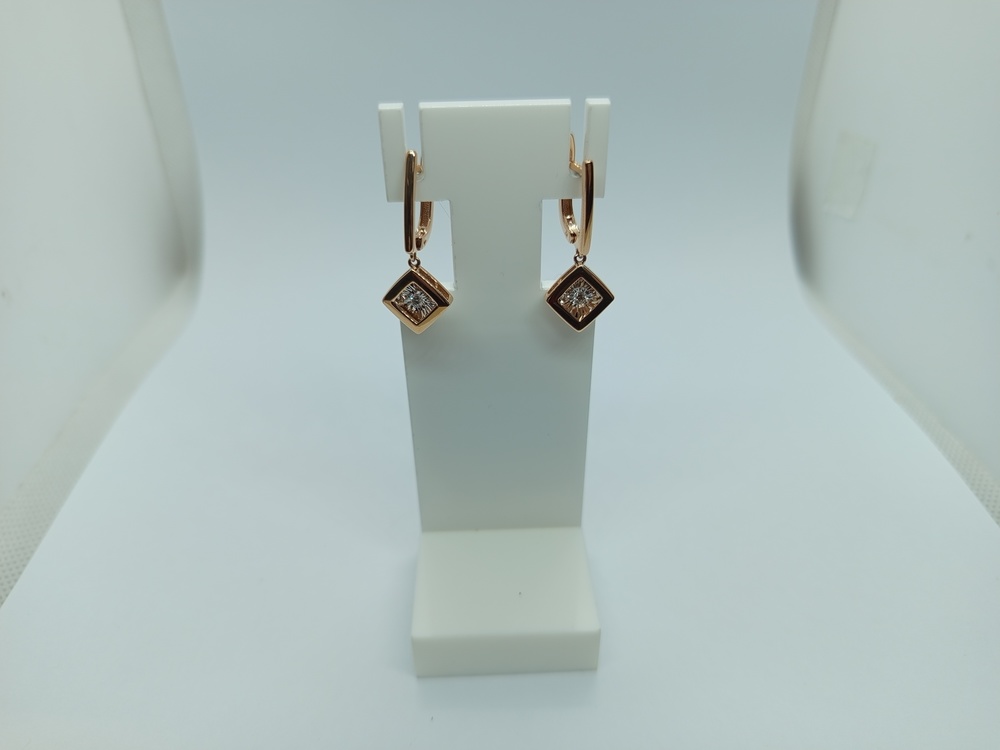 СЕРЬГИ БРИЛЛИАНТ (Au 585)