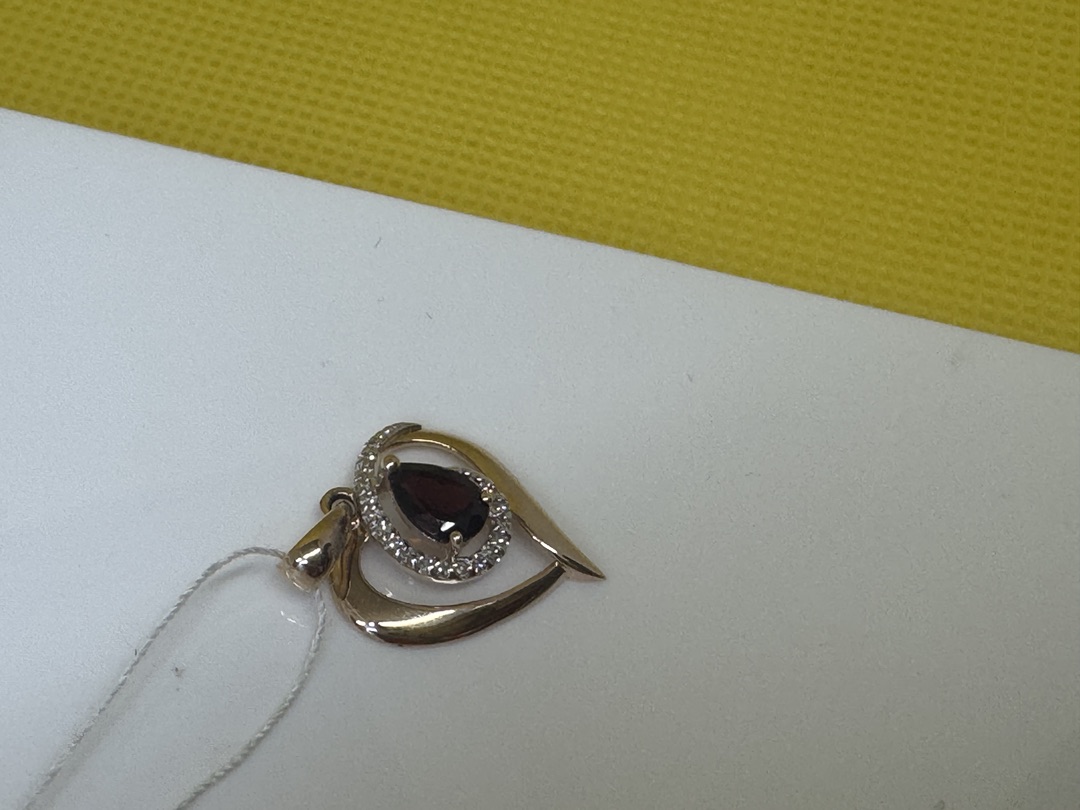 ПОДКМИ585 ПОДВЕСКА С КАМНЯМИ (Au 585)