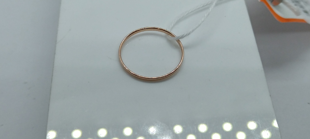 КОЛЬЦО БЕЗ КАМНЯ (Au 585)