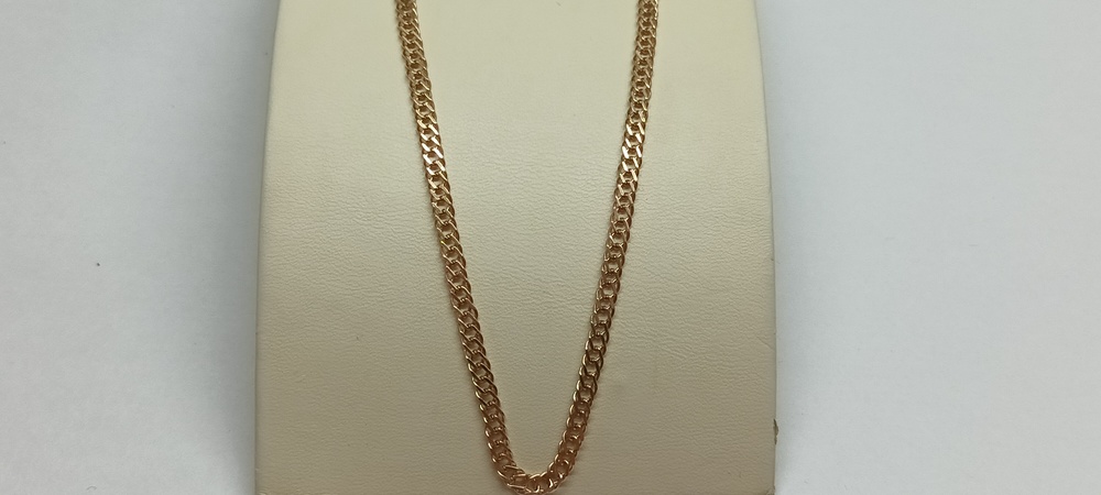 ЦЕПЬ ПОЛНОВЕСНАЯ Ромб двойной (Au 585)