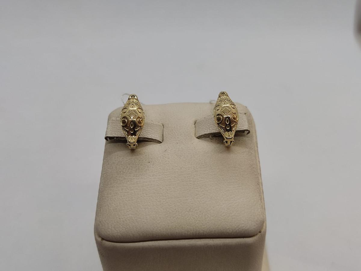 СЕРЬГИ БЕЗ КАМНЯ (Au 585)