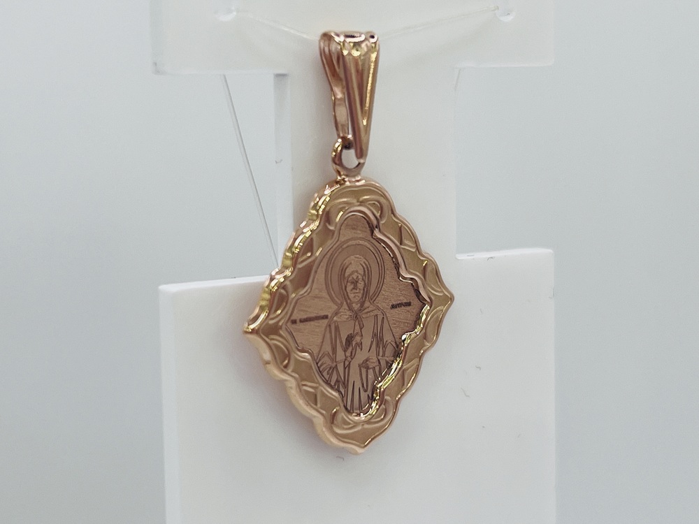 ПОДВЕСКА ИКОНА без камня (Au 585)