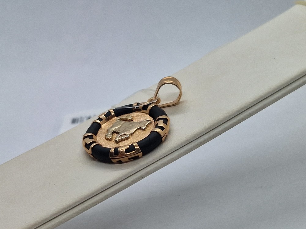 926З ПОДВЕСКА ЗНАК ЗОДИАКА каучук (Au 585)