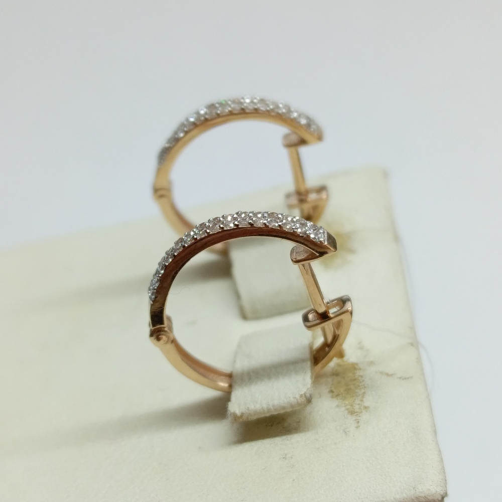 СЕРЬГИ С КАМНЯМИ (Au 585)