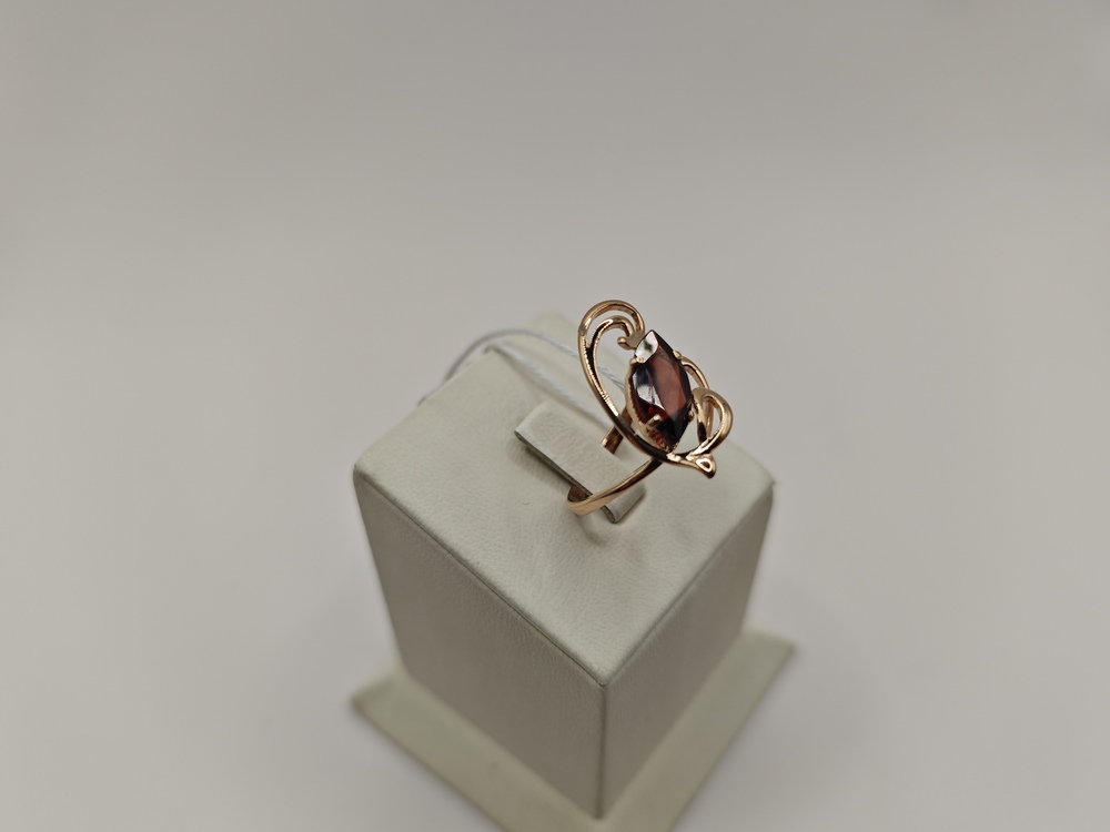 КОЛКМ585 КОЛЬЦО С КАМНЕМ (Au 585)