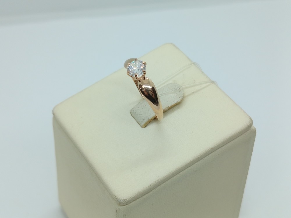 КОЛЬЦО С КАМНЕМ (Au 585)