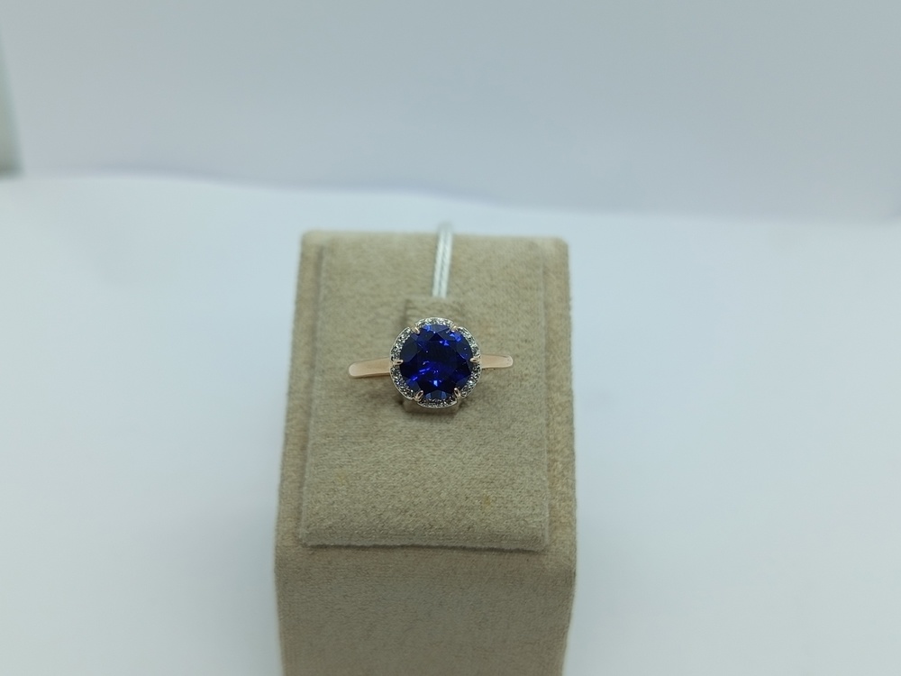 КОЛЬЦО БРИЛЛИАНТ Au 585