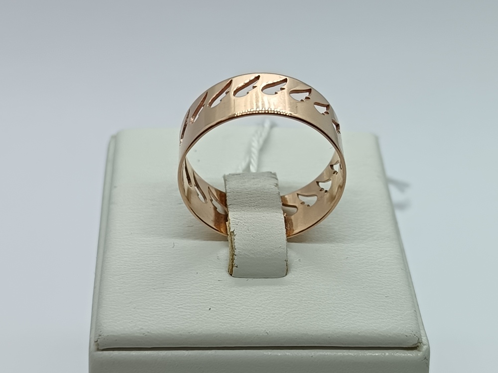 КОЛБКМ585 КОЛЬЦО БЕЗ КАМНЯ (Au 585)