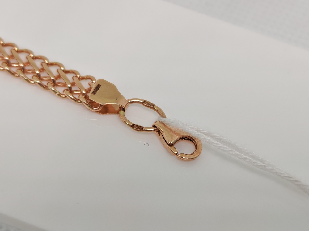 БРАСЛЕТ ПОЛНОВЕСНЫЙ Восьмерка (Au 585)