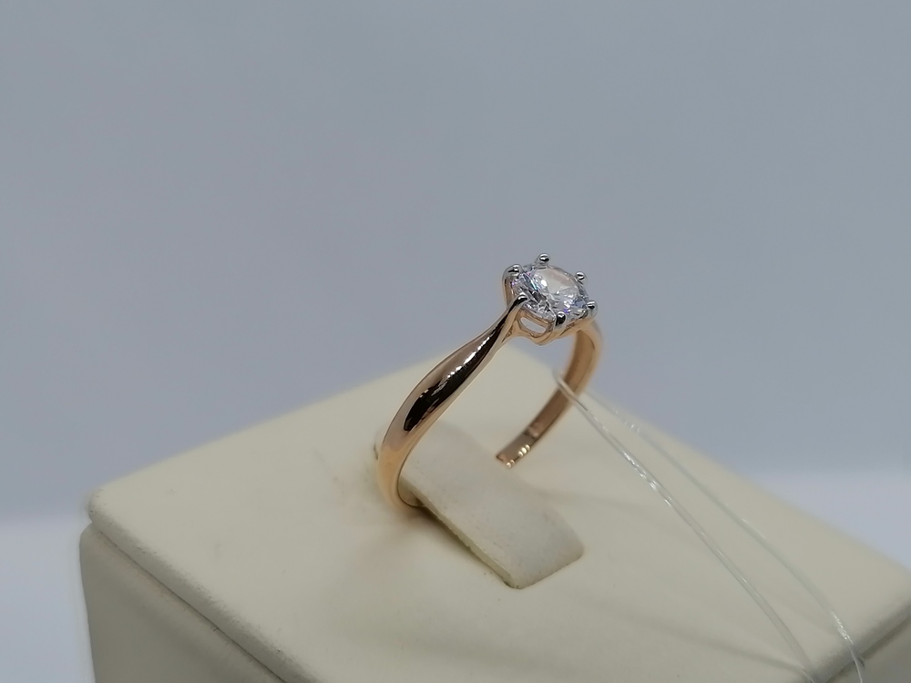 КОЛЬЦО С КАМНЕМ (Au 585)