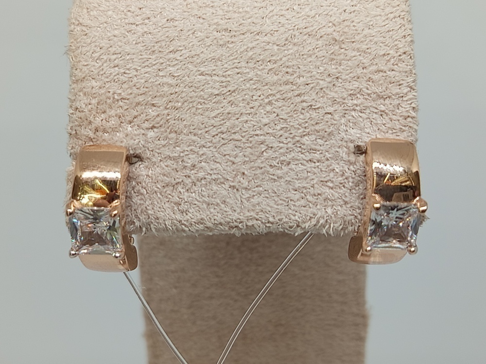 СЕРЬГИ С КАМНЯМИ (Au 585)