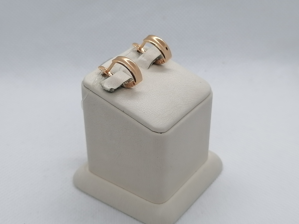 51-120-01036-1 СЕРЬГИ БЕЗ КАМНЯ (Au 585)