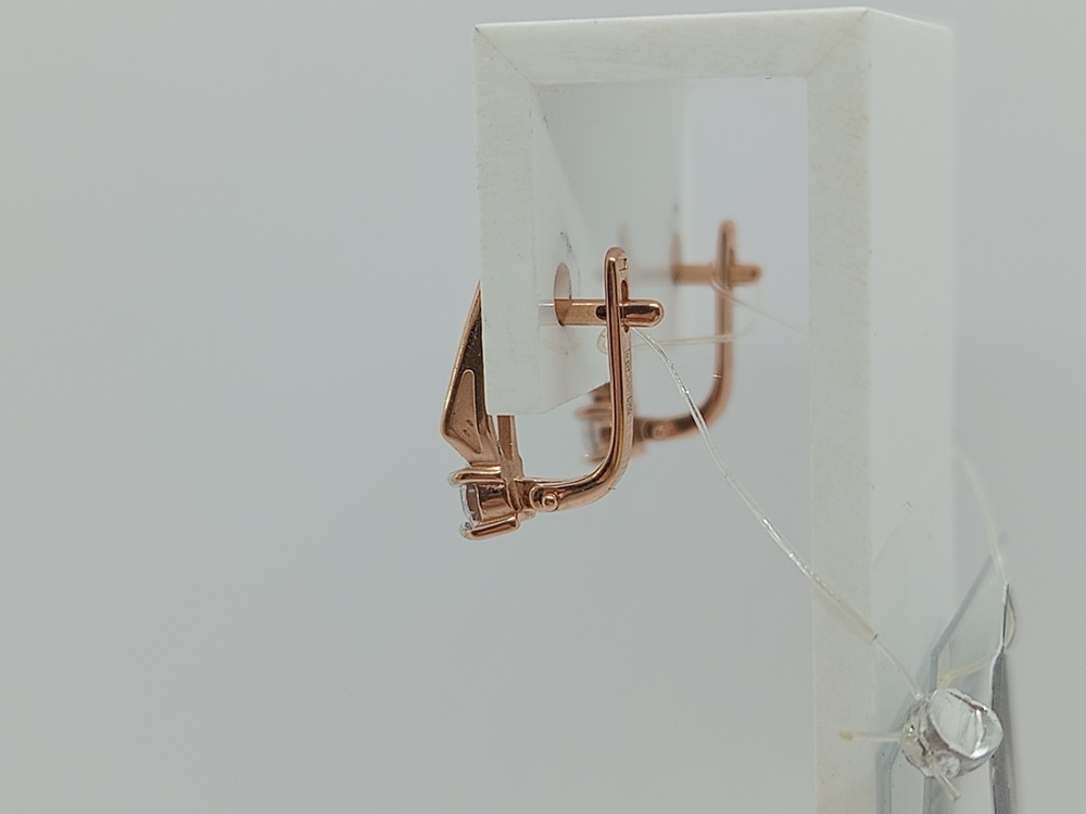 СЕРЬГИ С КАМНЯМИ (Au 585)