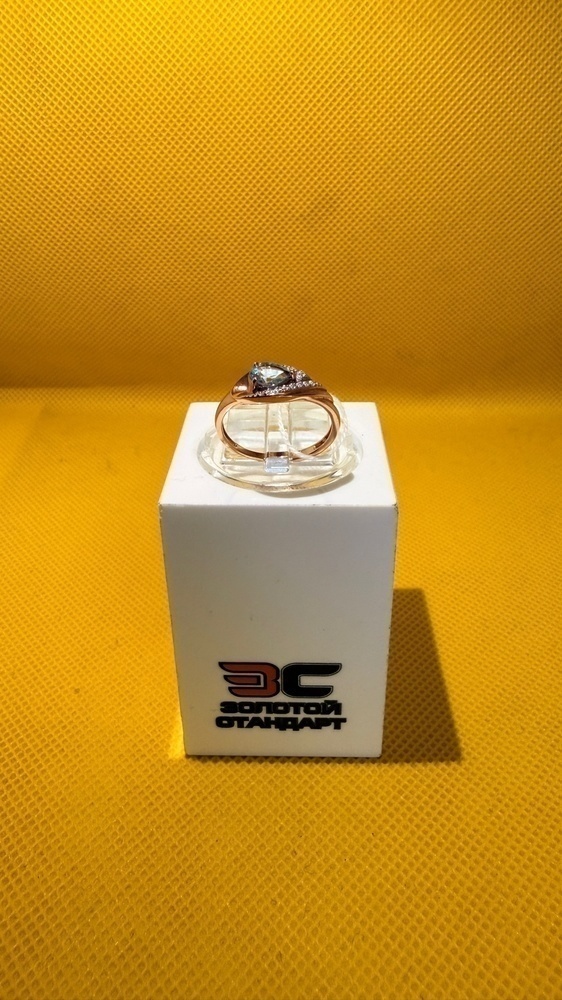 КОЛКМИ585 КОЛЬЦО С КАМНЯМИ (Au 585)