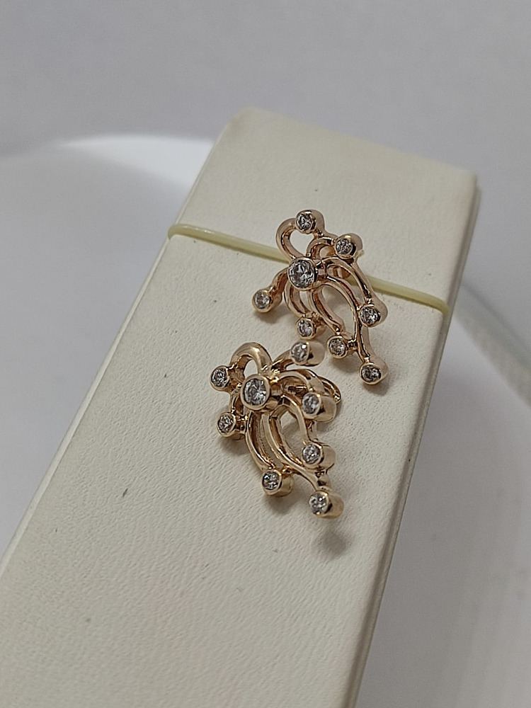 СЕРЬГИ ПУСЕТЫ (Au 585)