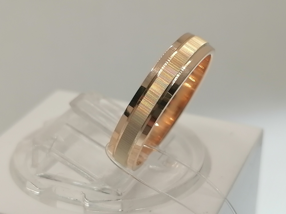 Ш1/бк КОЛЬЦО ОБРУЧАЛЬНОЕ без камня (Au 585)
