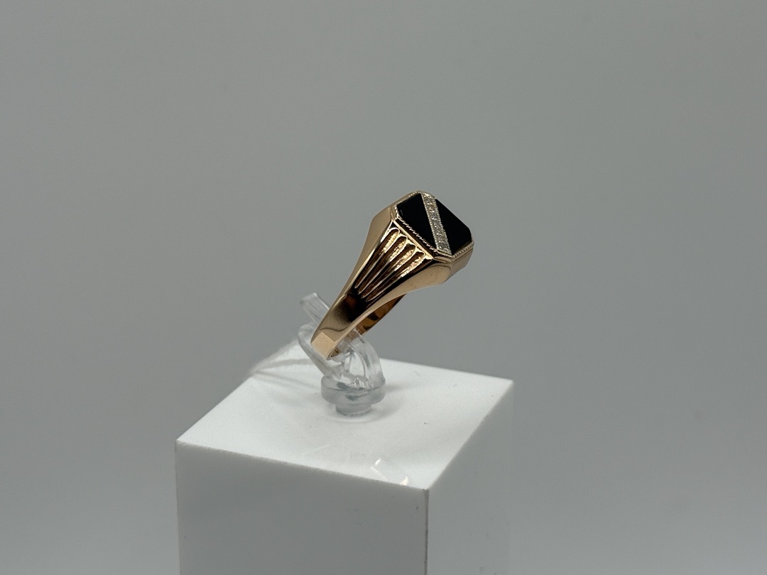 ПЕЧКМИ585 ПЕЧАТКА С КАМНЯМИ (Au 585)