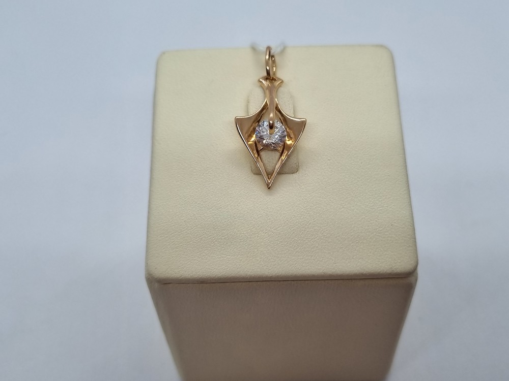 ПОДВЕСКА С КАМНЕМ (Au 585)