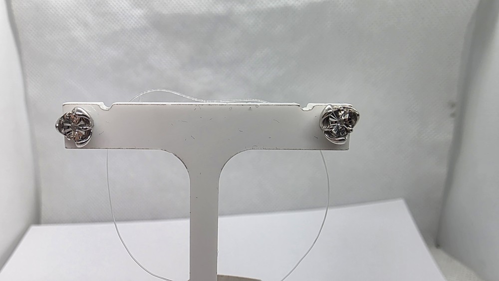 СЕРЬГИ БРИЛЛИАНТ (Ag 925)