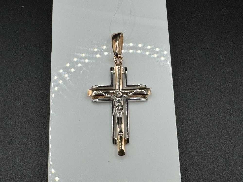 810-00341-10-00-00-00 ПОДВЕСКА КРЕСТ (Au 585)