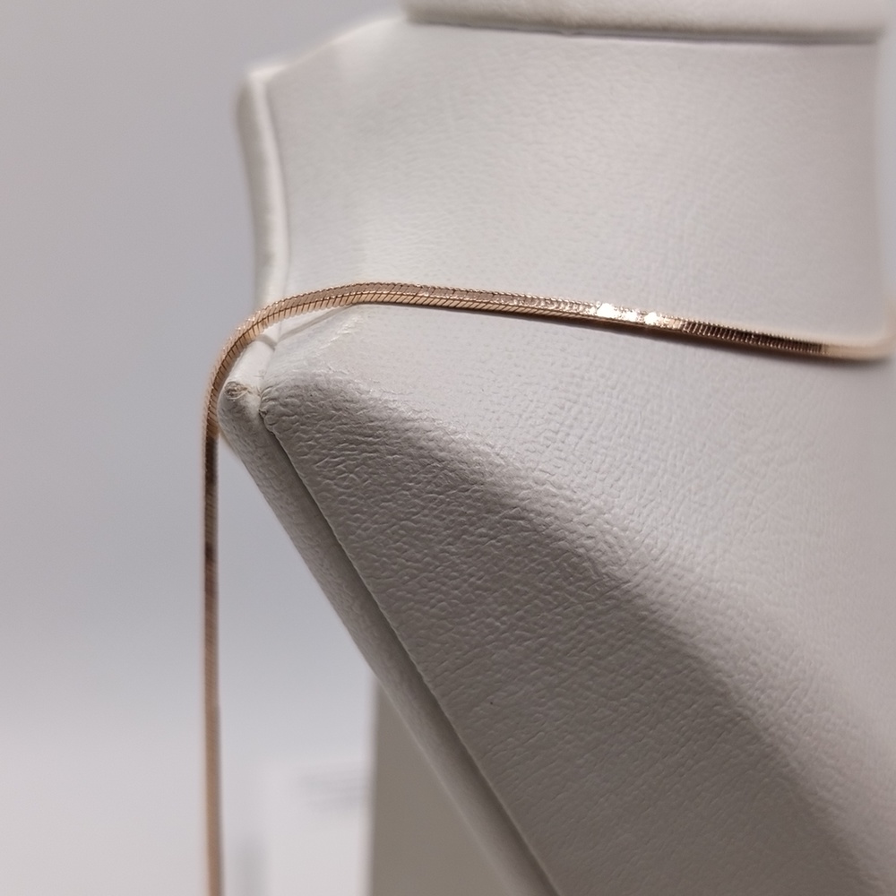 ЦЕПЬ ПОЛНОВЕСНАЯ Жгут(снейк) (Au 585)