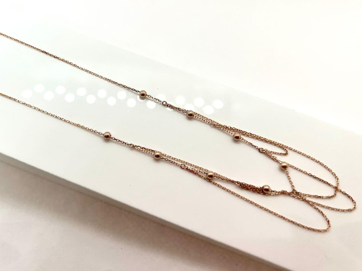 КОЛЬЕ БЕЗ КАМНЯ (Au 585)