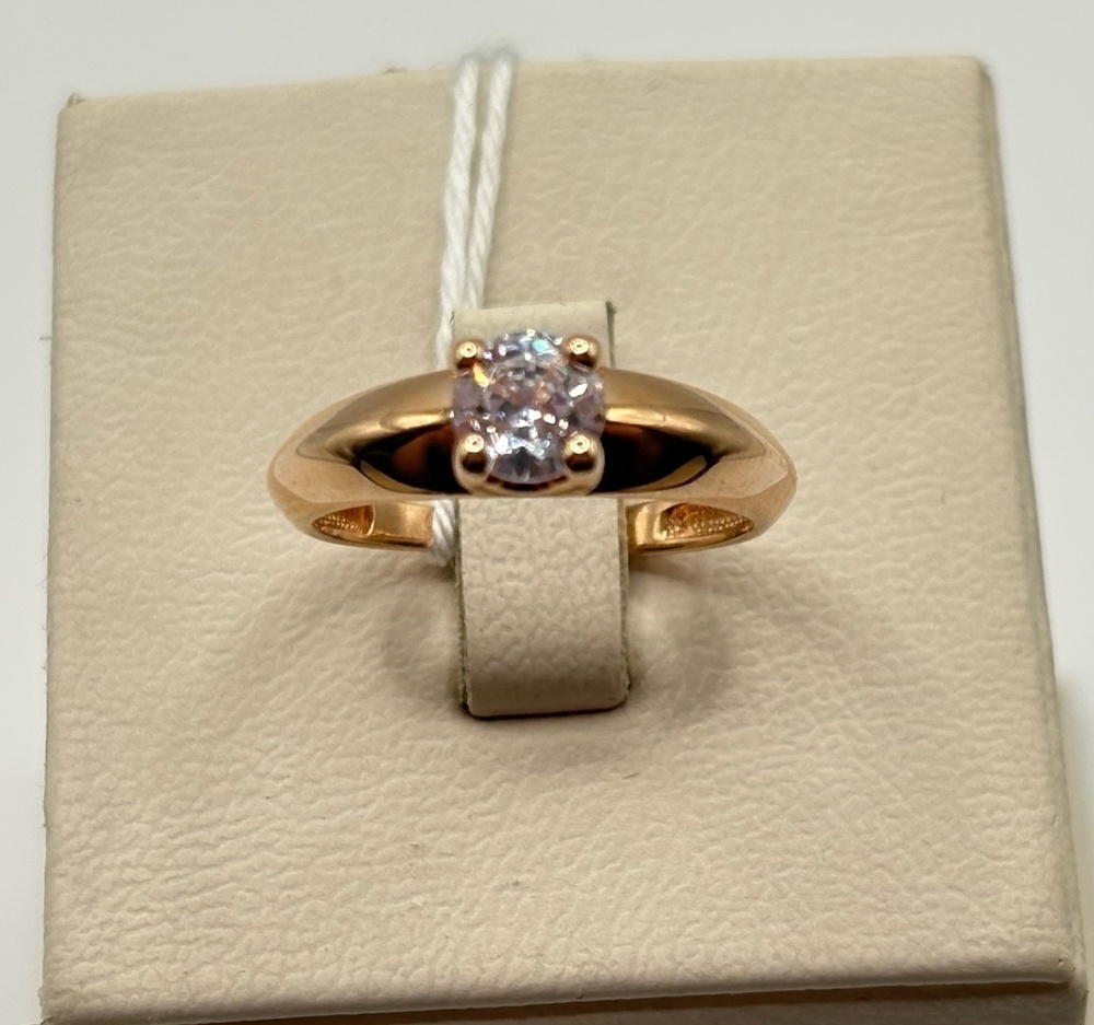 КОЛКМ585 КОЛЬЦО С КАМНЕМ (Au 585)