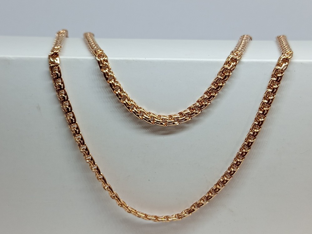 ЦЕПЬ ПОЛНОВЕСНАЯ Бисмарк (Au 585)