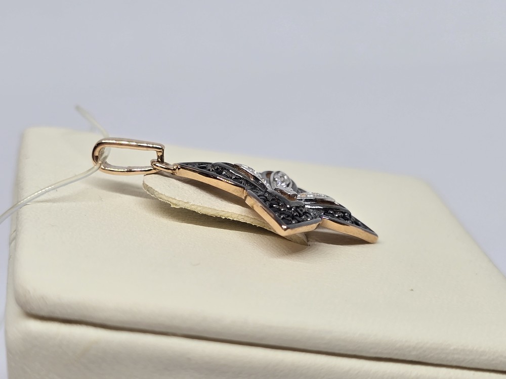 04-53-0087-00 ПОДВЕСКА С КАМНЯМИ (Au 585)