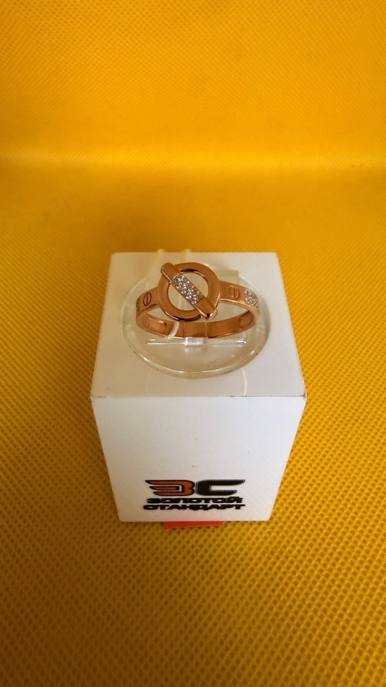 КОЛКМИ585 КОЛЬЦО С КАМНЯМИ (Au 585)