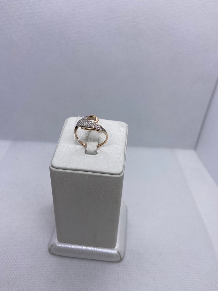 КОЛКМИ585 КОЛЬЦО С КАМНЯМИ (Au 585)