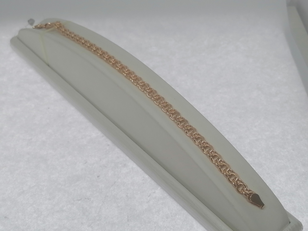 БРАСЛЕТ ПОЛНОВЕСНЫЙ Бисмарк (Au 585)