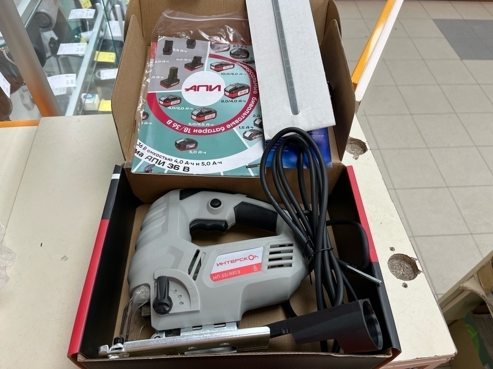 Лобзик Интерскол МП-55/500Э (386.1.1.00)